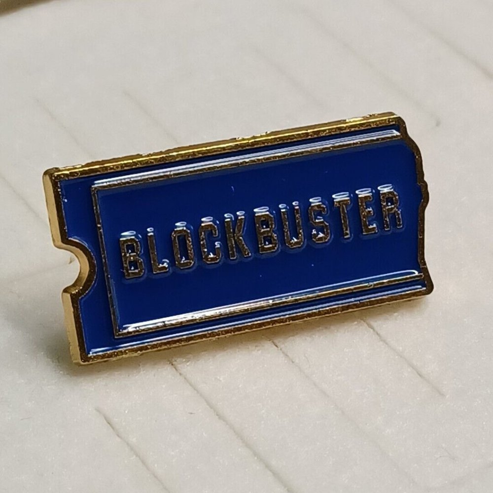 "Blockbuster" Old School Retro Lapel Pin